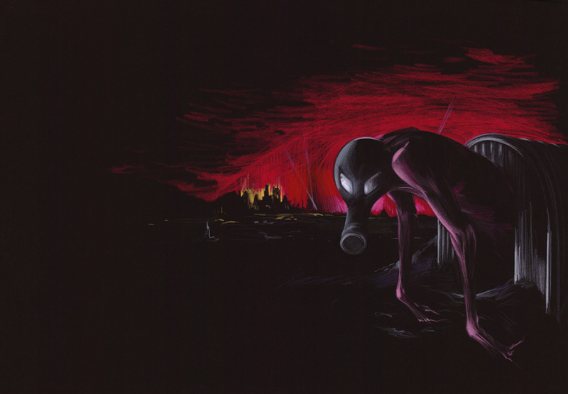 Gerald Scarfe-Frightened One