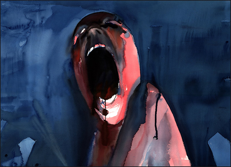 Gerald Scarfe-The Scream