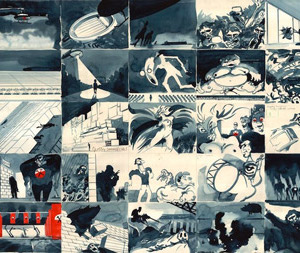 Gerald Scarfe Film Concept Designs & Storyboards